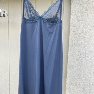 Blue night gown